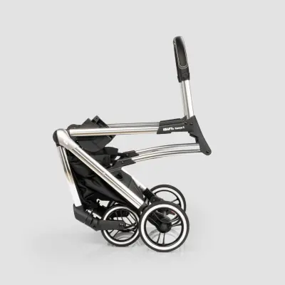 Kraft Kenya S Armor Plus Çift Yönlü Tek Elle Katlanabilir Kompakt Travel Sistem Bebek Arabası Grey - 24