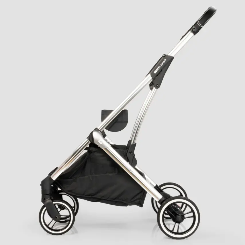 Kraft Kenya S Armor Plus Çift Yönlü Tek Elle Katlanabilir Kompakt Travel Sistem Bebek Arabası Grey - 17