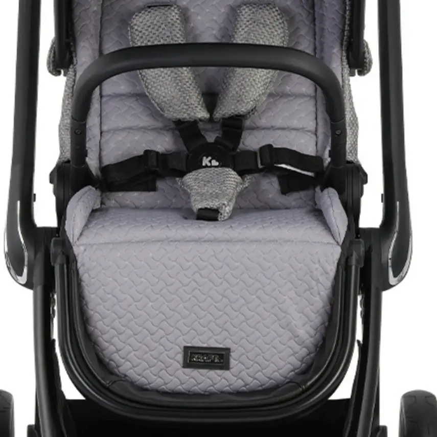 Kraft Kobe Çift Yönlü Doğumdan İtibaren 22 kg Taşıma 360° PU Tekerlek ile Mükemmel Manevra Sağlayan Bebek Arabası - 5