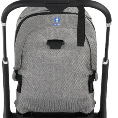 Kraft Kobe Çift Yönlü Doğumdan İtibaren 22 kg Taşıma 360° PU Tekerlek ile Mükemmel Manevra Sağlayan Bebek Arabası - 8