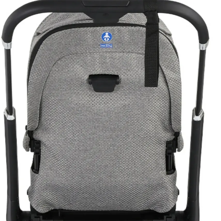 Kraft Kobe Çift Yönlü Doğumdan İtibaren 22 kg Taşıma 360° PU Tekerlek ile Mükemmel Manevra Sağlayan Bebek Arabası - 8