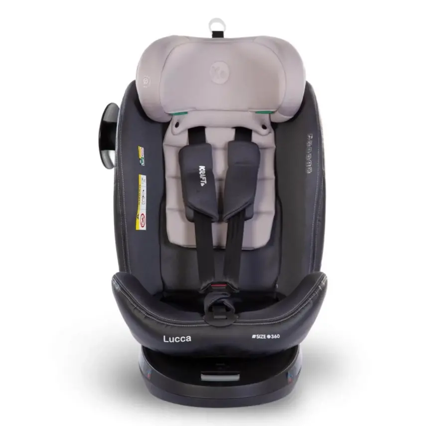 Kraft Lucca 360° Dönebilen Isofix Bağlantılı I-Size Oto Koltuğu 0-36 Kg Black - 38