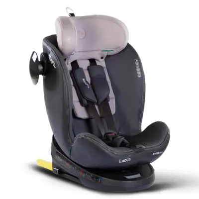 Kraft Lucca 360° Dönebilen Isofix Bağlantılı I-Size Oto Koltuğu 0-36 Kg Black - 2