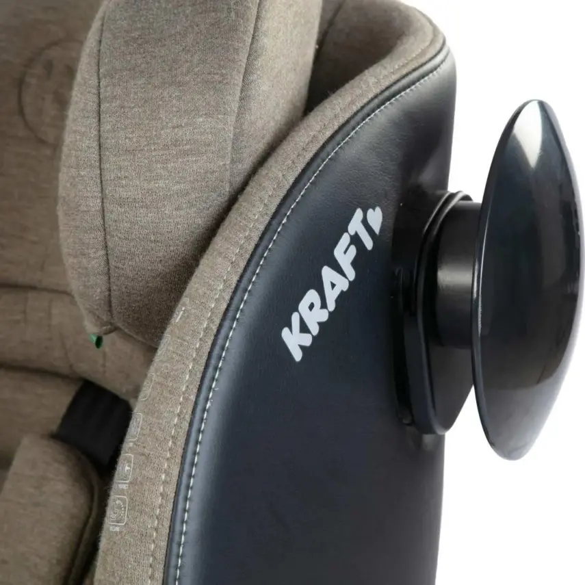 Kraft Lucca 360° Dönebilen Isofix Bağlantılı I-Size Oto Koltuğu 0-36 Kg Green - 13