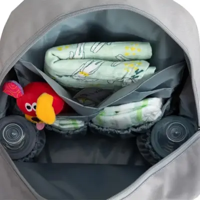 Kraft Luke Anne Bebek Bakım Çantası Açık Gri - 5
