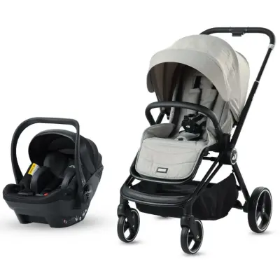 Kraft Mika (Mila) Çift Yönlü Travel Sistem Bebek Arabası Grey