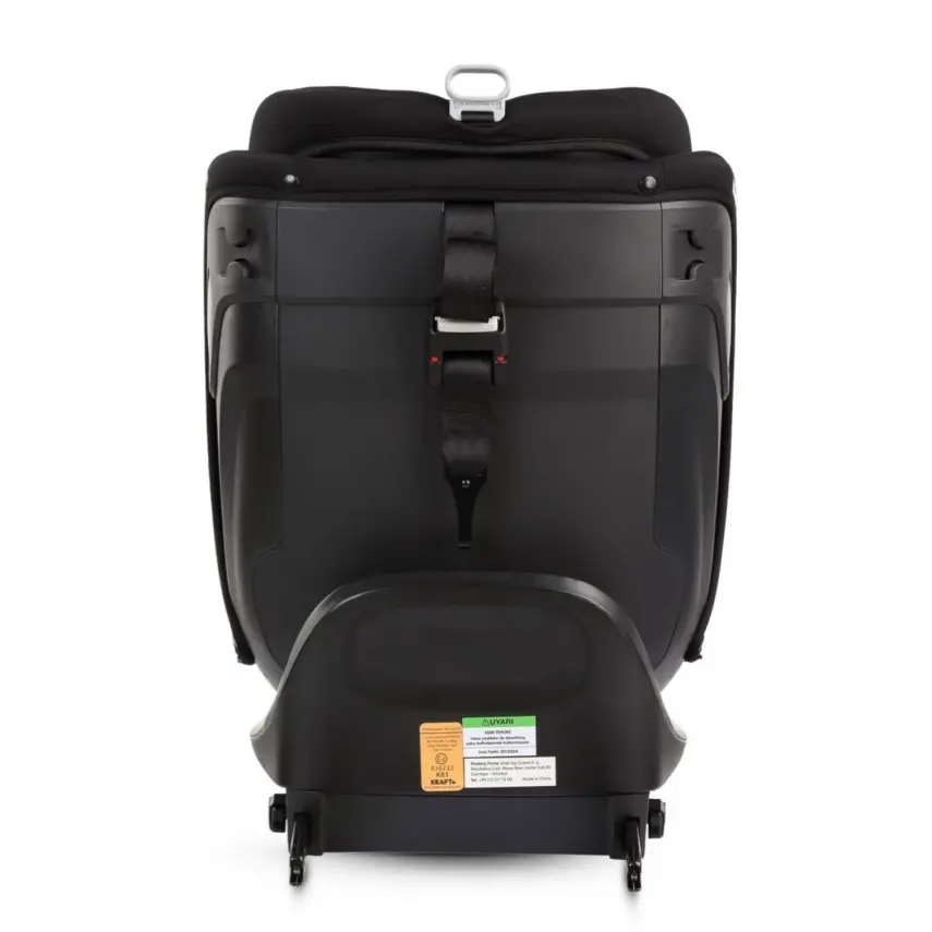 Kraft Move I-Size 360°Dönebilen İsofixli Oto Koltuğu 0-36 Kg Black - 7