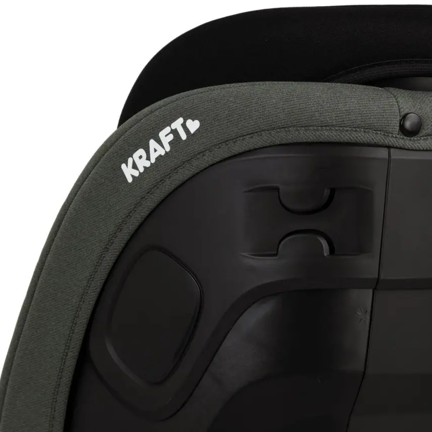 Kraft Move I-Size 360°Dönebilen İsofixli Oto Koltuğu 0-36 Kg Black - 8