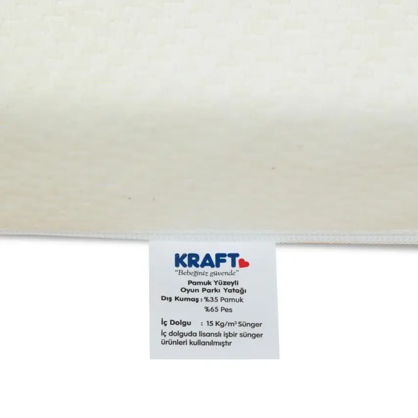 Kraft Pamuk Yüzeyli Sünger Yatak 8*70x120 cm - 7