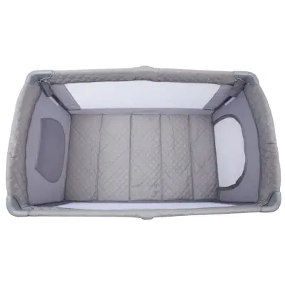 Kraft Paris Arakatlı Dönenceli Anne Yanı Oyun Parkı 70X120 Cm  Light Grey - 2