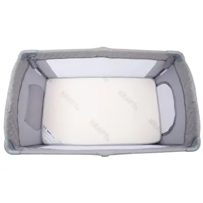 Kraft Paris Arakatlı Dönenceli Anne Yanı Oyun Parkı 70X120 Cm  Light Grey - 7