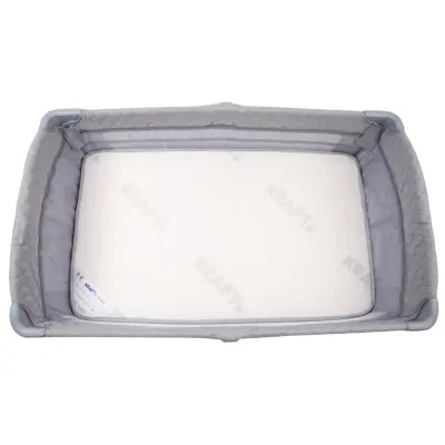 Kraft Paris Arakatlı Dönenceli Anne Yanı Oyun Parkı 70X120 Cm  Light Grey - 12