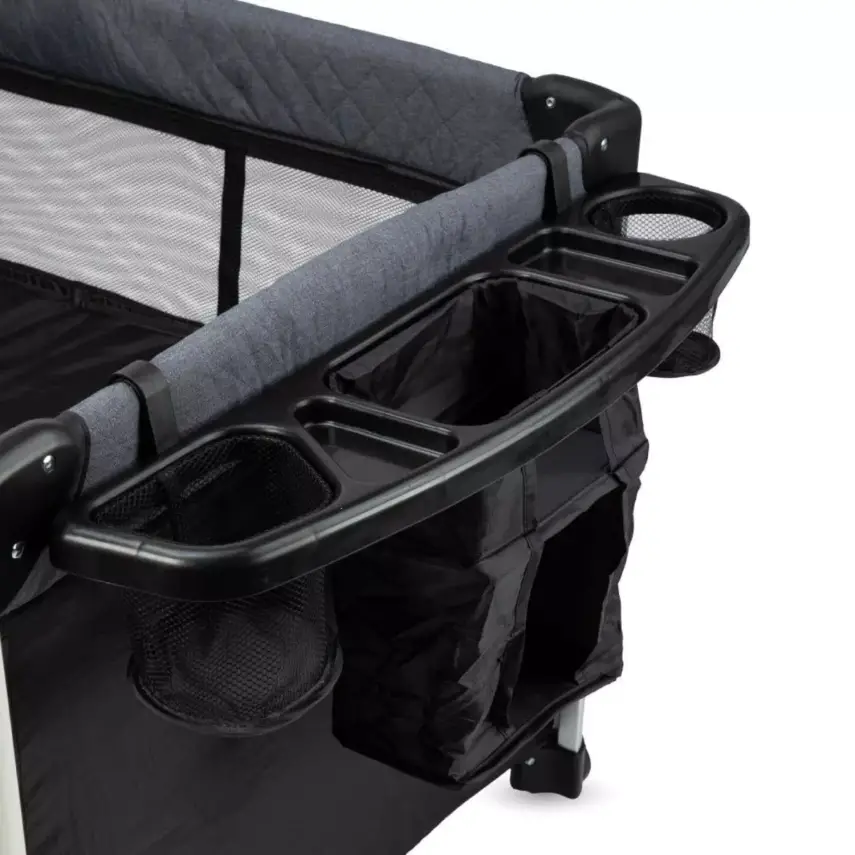 Kraft Quick Fold Anne Yanı Oyun Parkı 70x110 cm Dark Grey Black - 10