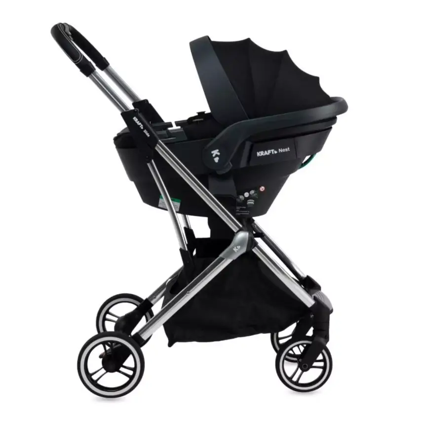 Kraft Slide I-Size Travel Sistem Bebek Arabası Black - 21