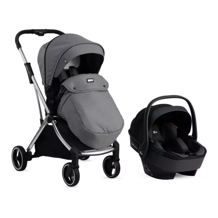 Kraft Slide I-Size Travel Sistem Bebek Arabası Grey - 2