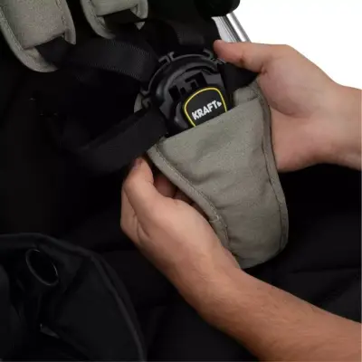 Kraft Slide I-Size Travel Sistem Bebek Arabası Grey - 29