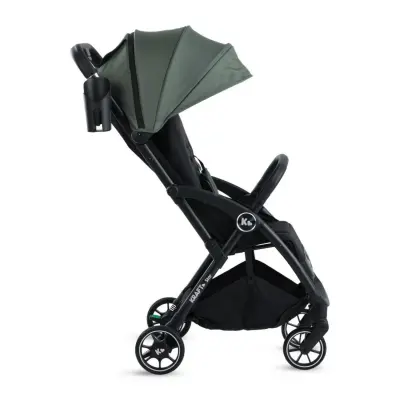 Kraft Star Tek Elle Katlanabilir Kompakt Kabin Bebek Arabası Green - 2