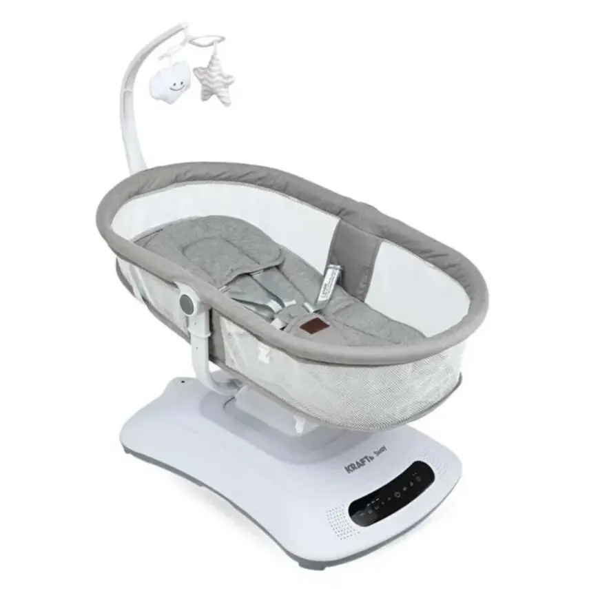 Kraft Sway Portbebeli Elektrikli Salıncak Grey - 1