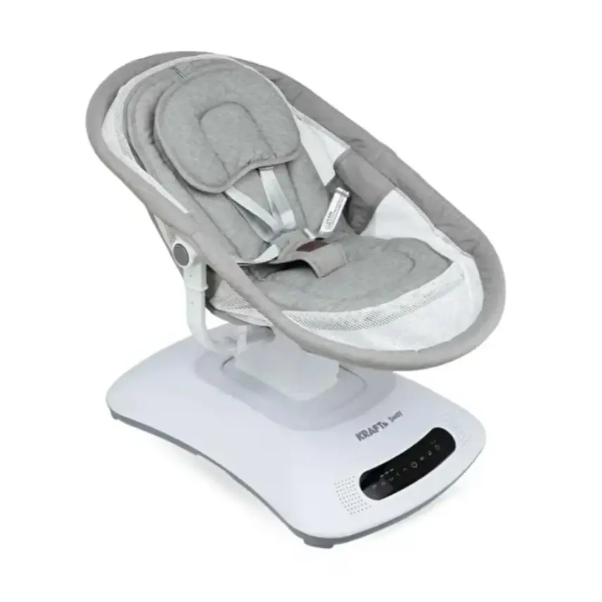 Kraft Sway Portbebeli Elektrikli Salıncak Grey - 2