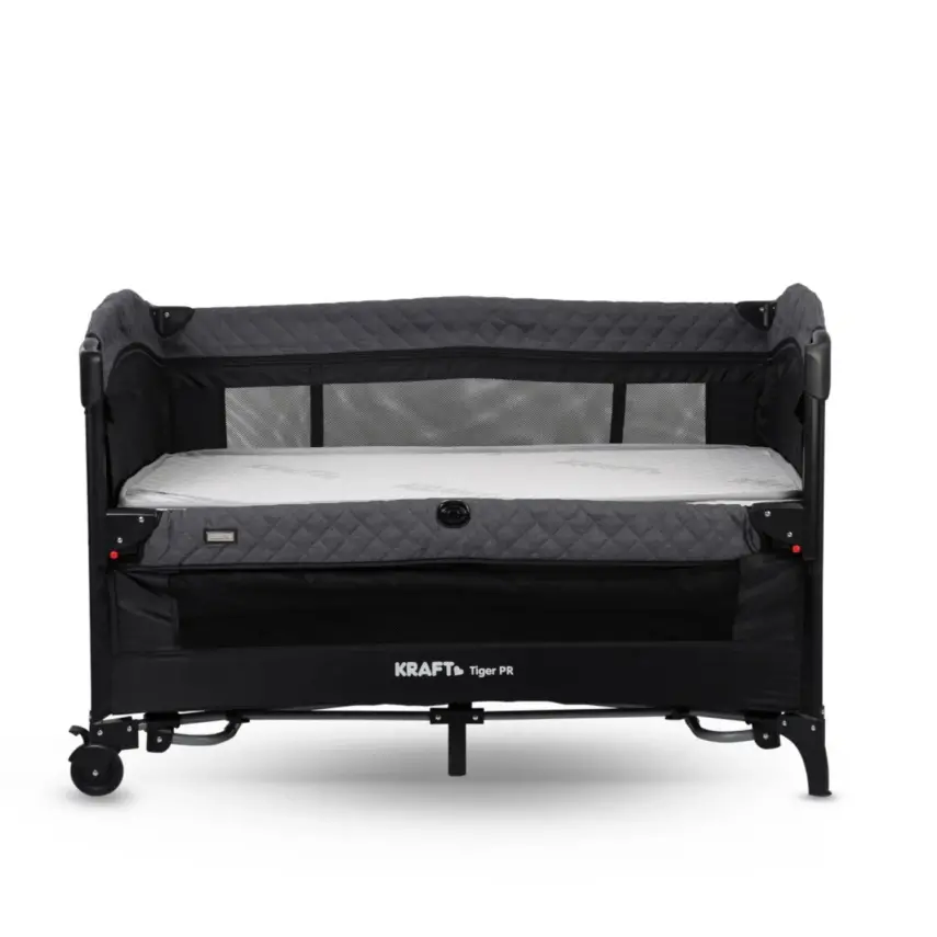 Kraft Tiger Pr Anne Yanı Oyun Parkı 70x120 cm Dark Grey - 4