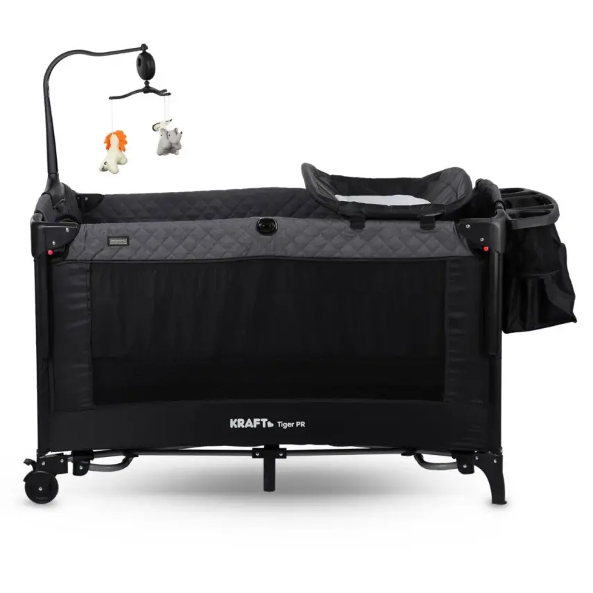 Kraft Tiger Pr Anne Yanı Oyun Parkı 70x120 cm Dark Grey - 2