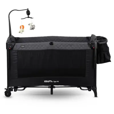 Kraft Tiger Pr Anne Yanı Oyun Parkı 70x120 cm Dark Grey - 3