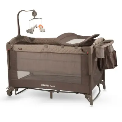 Kraft Tiger Pr Anne Yanı Oyun Parkı 70x120 cm Light Beige