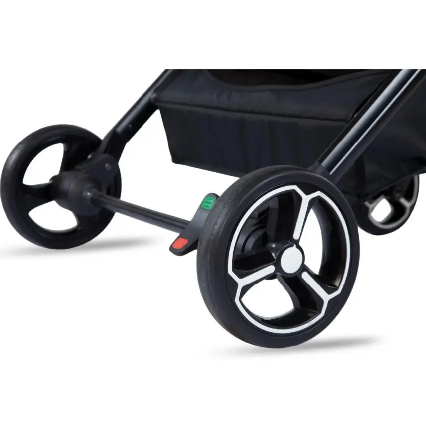 Kraft Viva I-Size Çift Yönlü Tek Elle Katlanabilir Travel Sistem Bebek Arabası Beige - 3