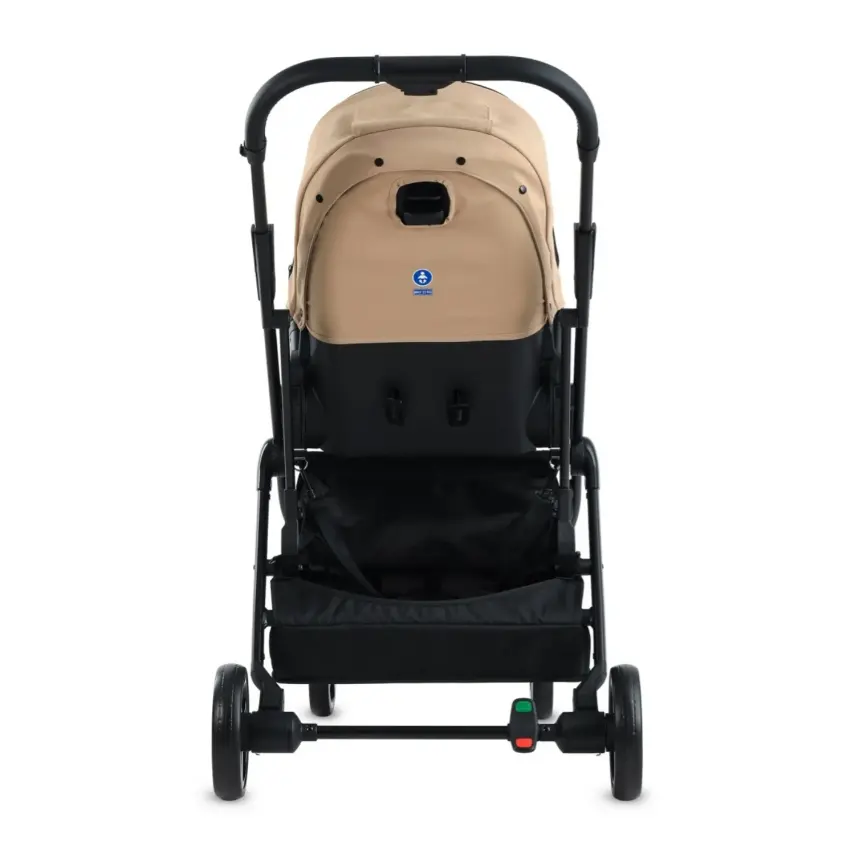 Kraft Viva I-Size Çift Yönlü Tek Elle Katlanabilir Travel Sistem Bebek Arabası Beige - 8