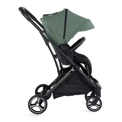 Kraft Viva I-Size Çift Yönlü Tek Elle Katlanabilir Travel Sistem Bebek Arabası Black - 3