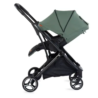 Kraft Viva I-Size Çift Yönlü Tek Elle Katlanabilir Travel Sistem Bebek Arabası Black - 5