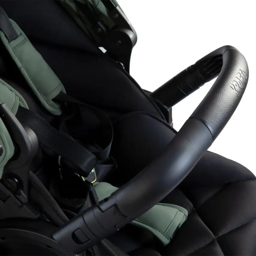 Kraft Viva I-Size Çift Yönlü Tek Elle Katlanabilir Travel Sistem Bebek Arabası Green - 8