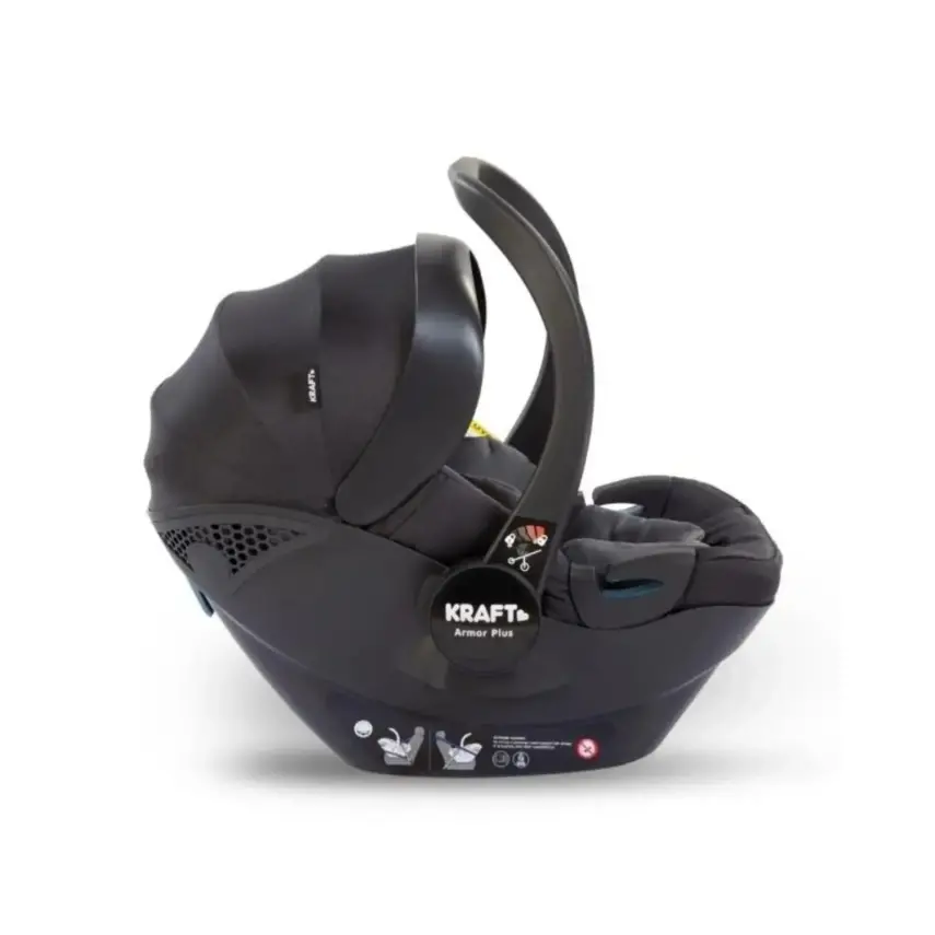 Kraft Viva I-Size Çift Yönlü Tek Elle Katlanabilir Travel Sistem Bebek Arabası Green - 22