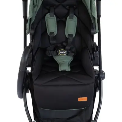 Kraft Viva I-Size Çift Yönlü Tek Elle Katlanabilir Travel Sistem Bebek Arabası Green - 19