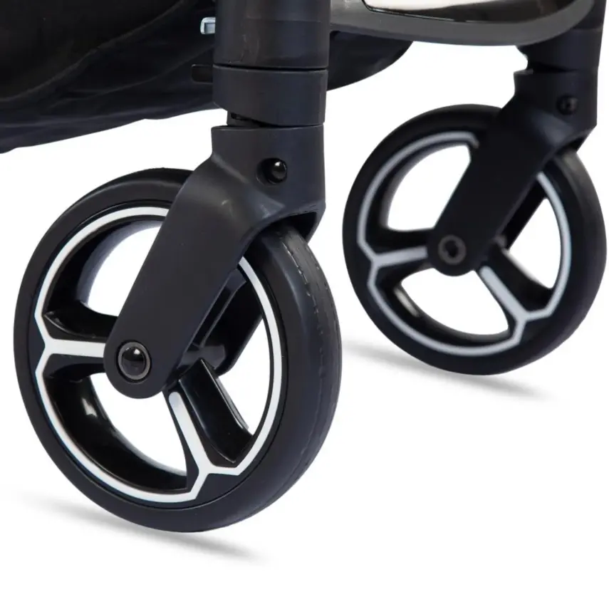 Kraft Viva I-Size Çift Yönlü Tek Elle Katlanabilir Travel Sistem Bebek Arabası Green - 12