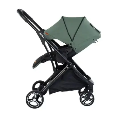 Kraft Viva I-Size Çift Yönlü Tek Elle Katlanabilir Travel Sistem Bebek Arabası Green - 3