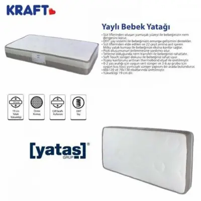 Kraft Yaylı Yatak 70x130 cm - 2