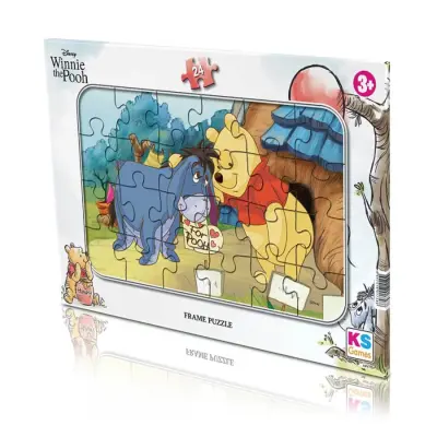 Ks Games 24 Parça Winnie The Pooh Frame Puzzle - 2
