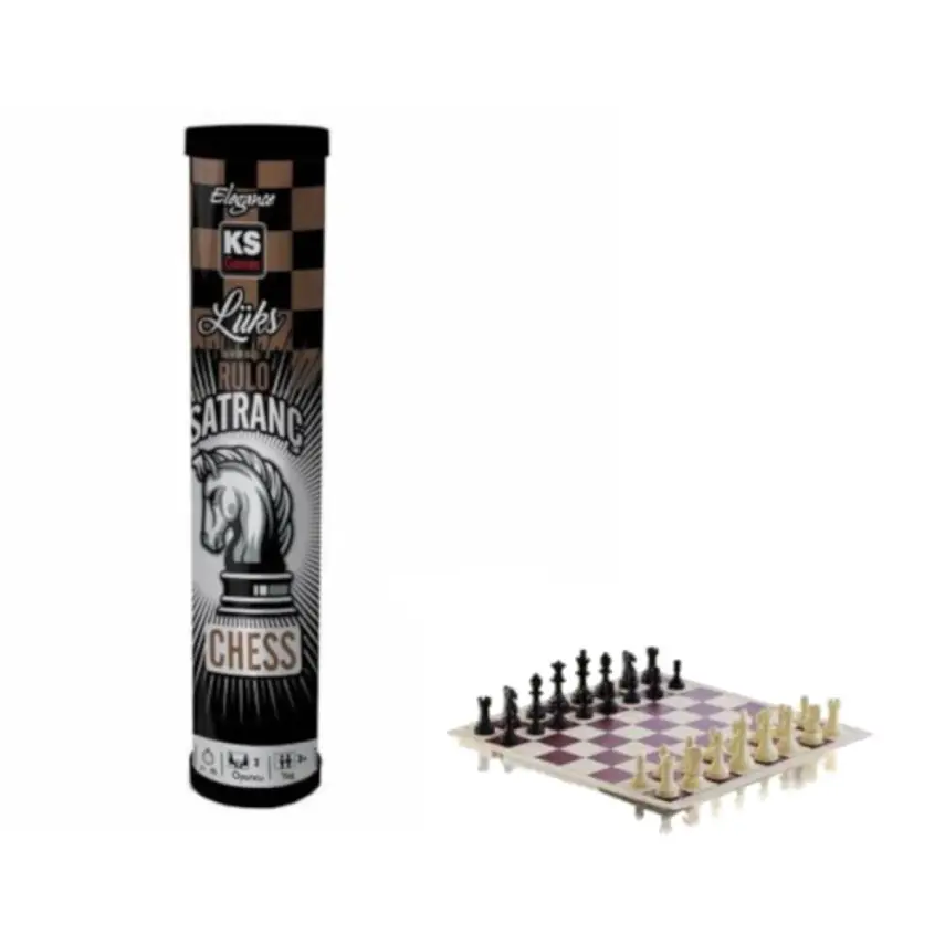 Ks Games Premium Rulo Satranç Çift Vezirli - 1