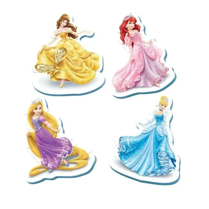 Ks Games Princess MyFirst Cut Out Puzzles 4in1 - 2