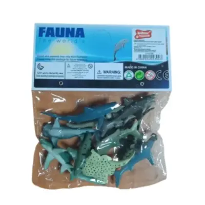 Küçük Deniz Hayvanları 10'lu PVC - 2