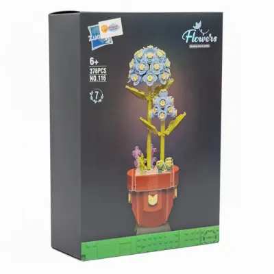 Kutuda Saksılı Lego Çiçekler - 3
