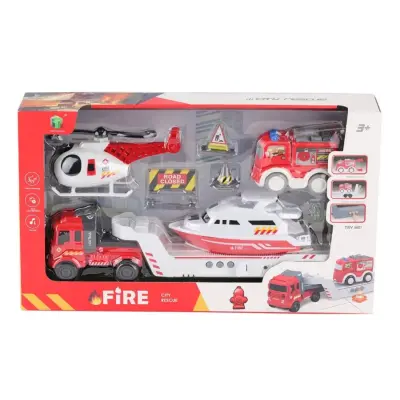 Kutulu 4-Araçlı Taşıyıcı Tır