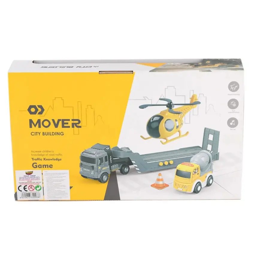 Kutulu 4-Araçlı Taşıyıcı Tır - 4