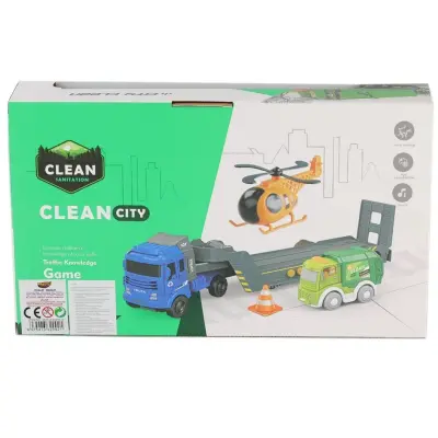 Kutulu 4-Araçlı Taşıyıcı Tır Seti - 4