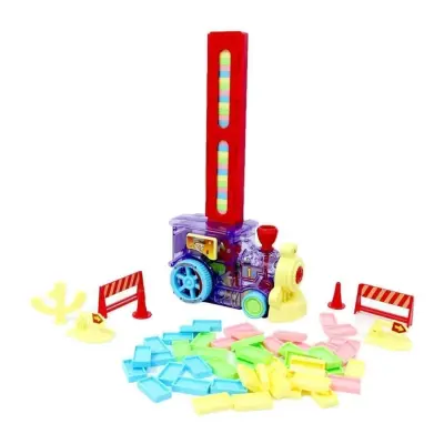 Kutulu Dominolu Pilli Tren