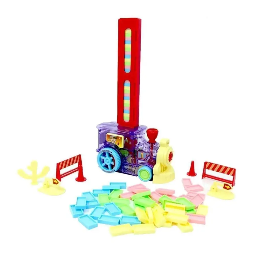 Kutulu Dominolu Pilli Tren - 1