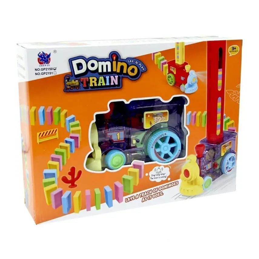 Kutulu Dominolu Pilli Tren - 2
