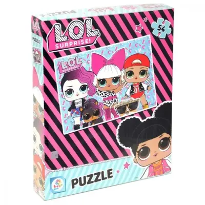 Laço Kids Lol 54 Parça Kutu Puzzle - 2