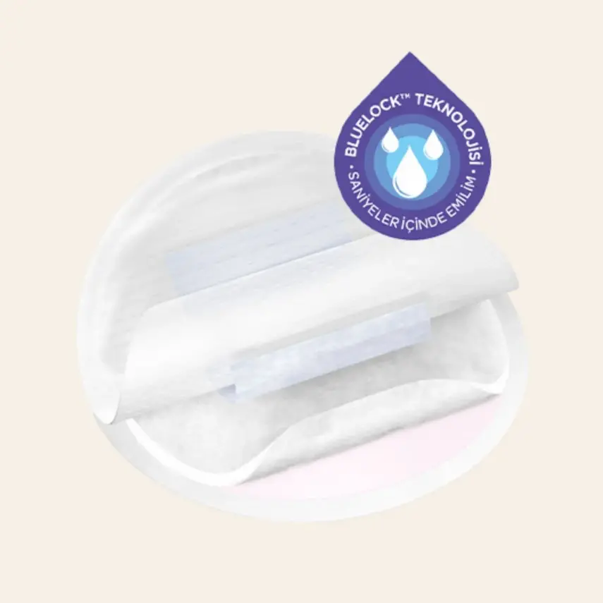 Lansinoh Blue Lock Göğüs Pedi 100lü - 18